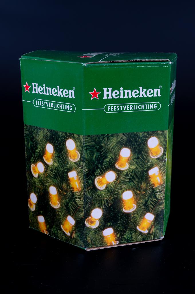 Heineken Kerstboom - Feest verlichting, Ophalen of Verzenden, Zo goed als nieuw, Overige typen, Heineken
