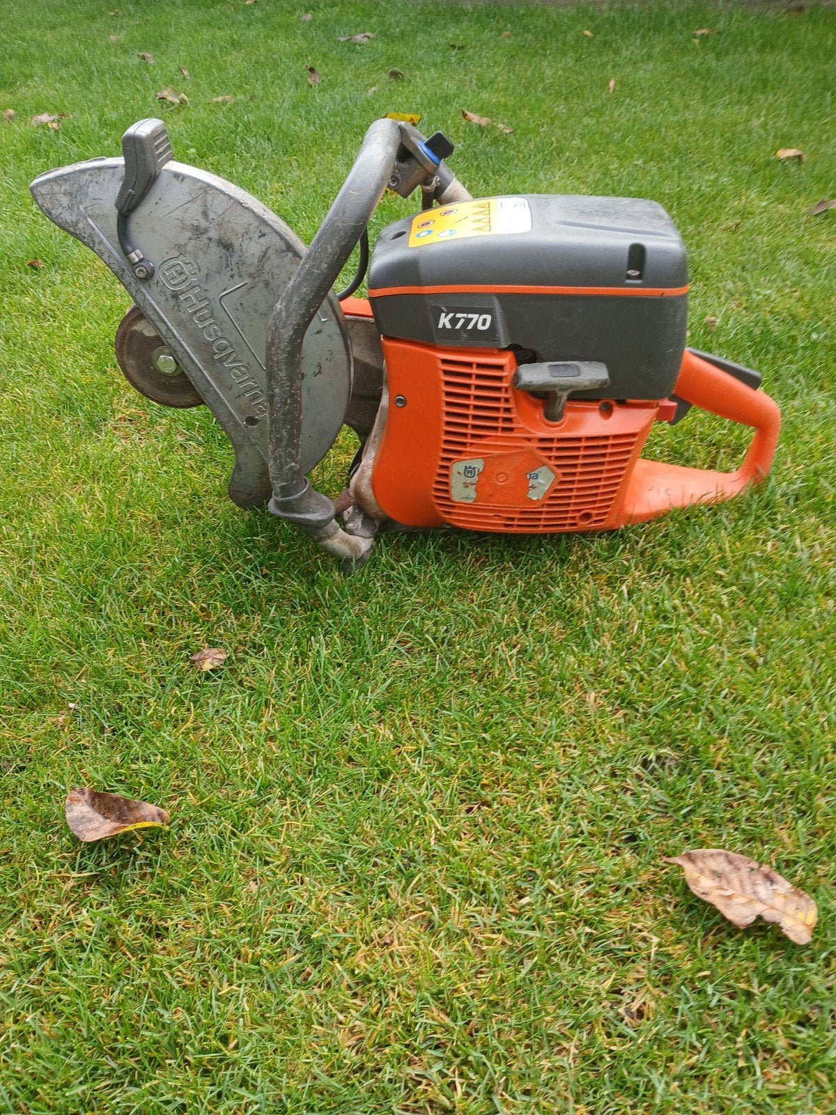 Husqvarna K770 Bandenzaag 300mm - Nagekeken & Onderhouden, Gebruikt, 70 mm of meer, Overige typen, Ophalen of Verzenden