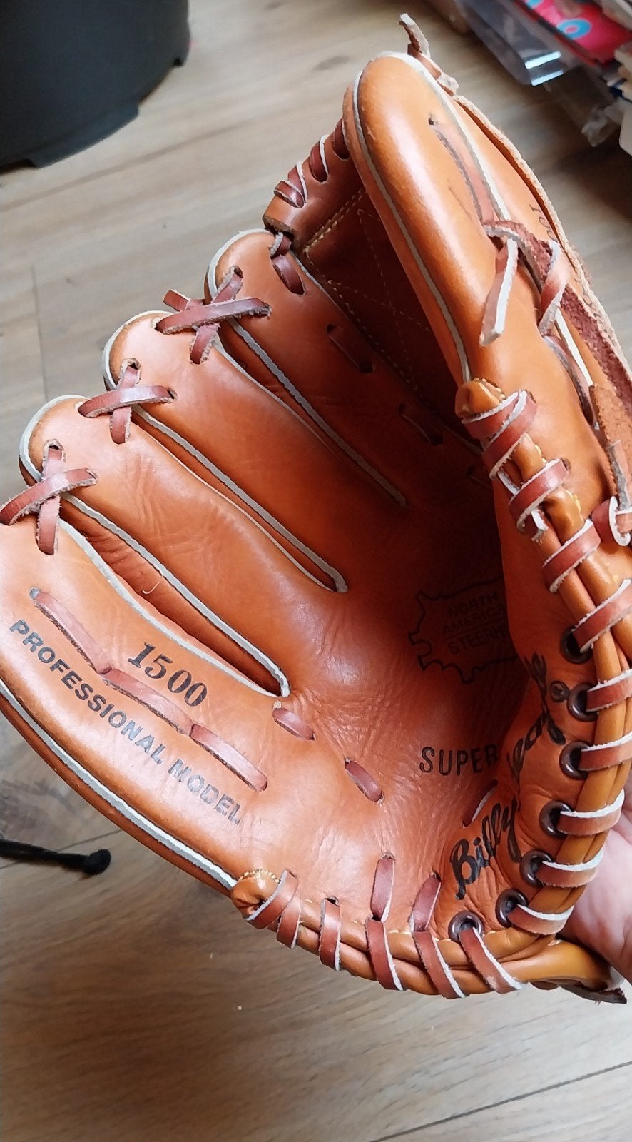 Softbalhandsschoen dames, Ophalen of Verzenden, Gebruikt, Handschoen