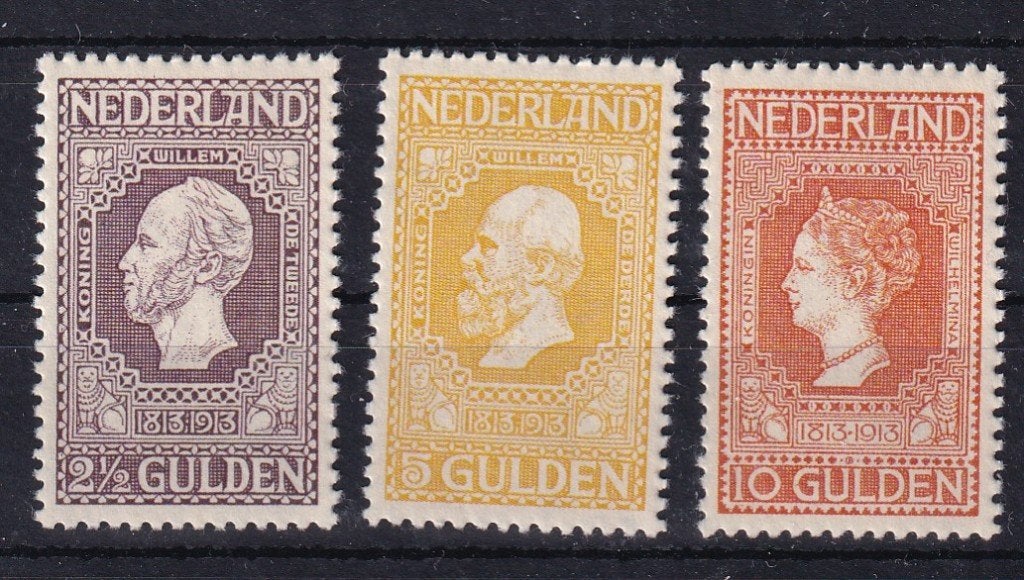 B14) 1913 NL nr 99/101 €3.400 MNH geen garantie, Postzegels en Munten, Verzenden, T/m 1940, Postfris