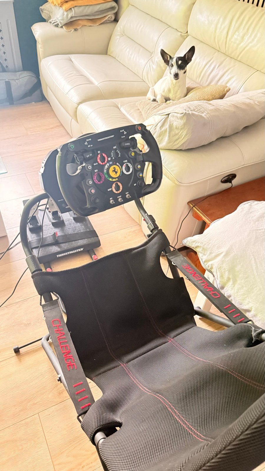 Thrustmaster T300 F1 stuurwiel & Playseat Challenge, Ophalen, Racestuur, Force feedback, PlayStation