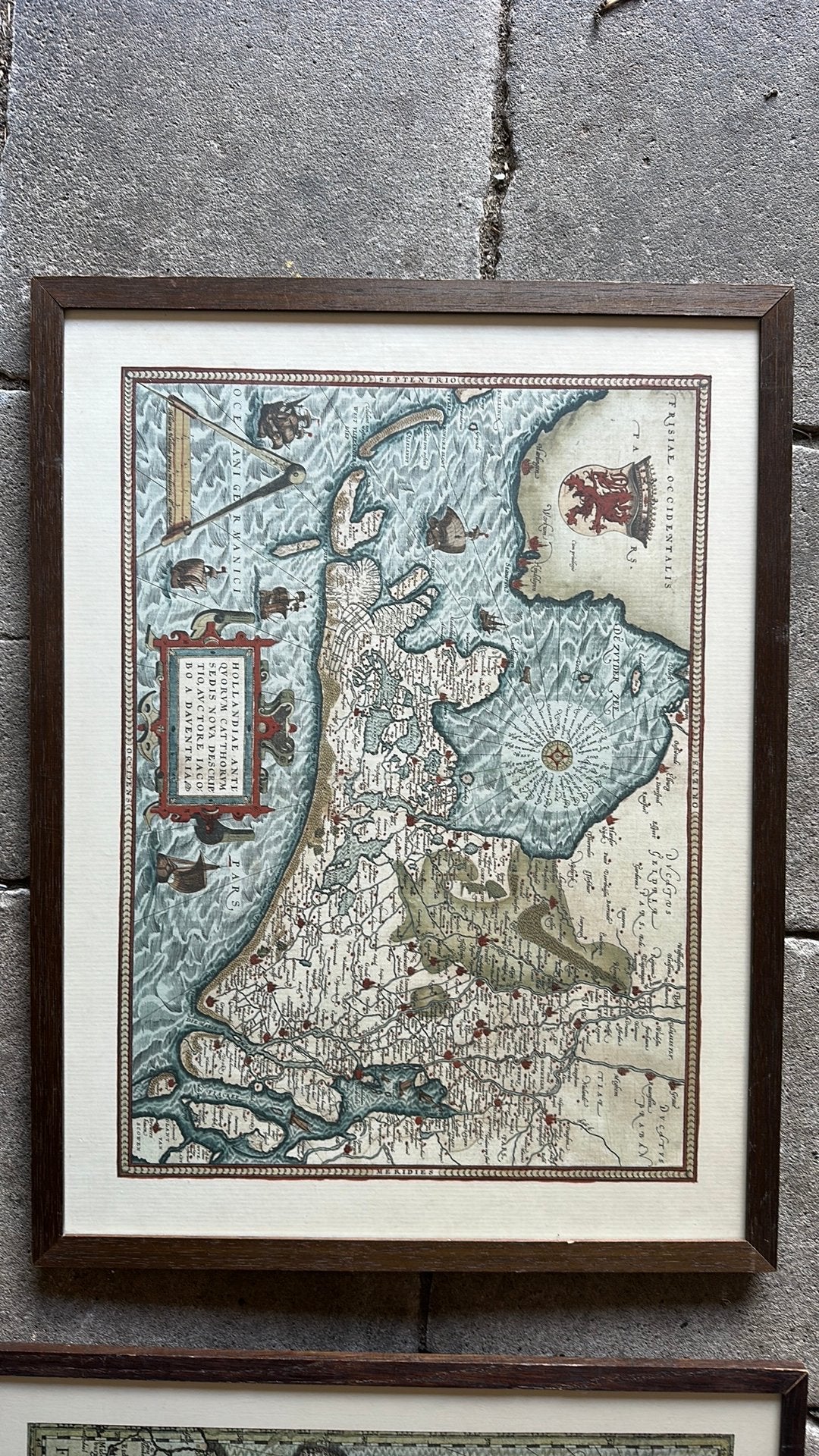 Oud schilderij Zuiderzee, Ophalen of Verzenden