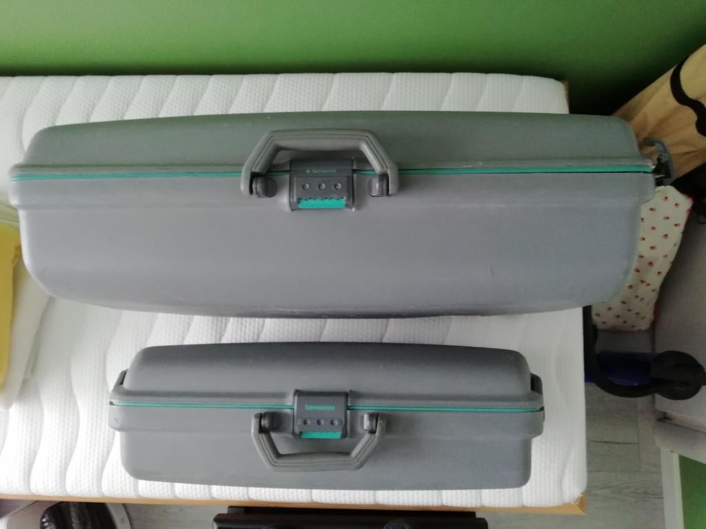Samsonite koffers, Gebruikt, Hard kunststof, 45 tot 55 cm, Ophalen