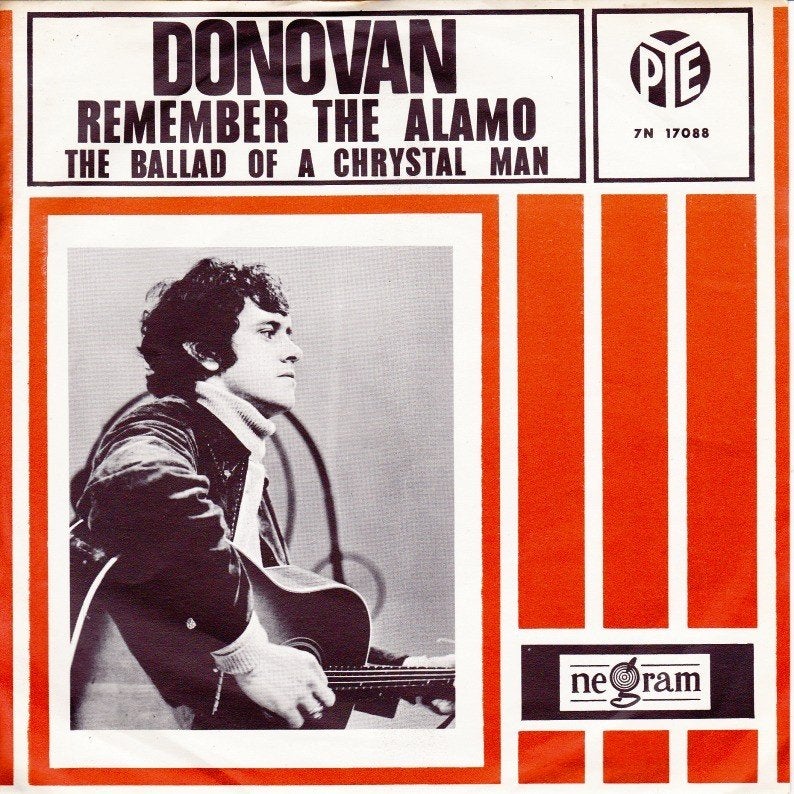 Donovan - Remember the Alamo (Single), Cd's en Dvd's, Vinyl Singles, Gebruikt, Pop, Fotohoes, Ophalen of Verzenden
