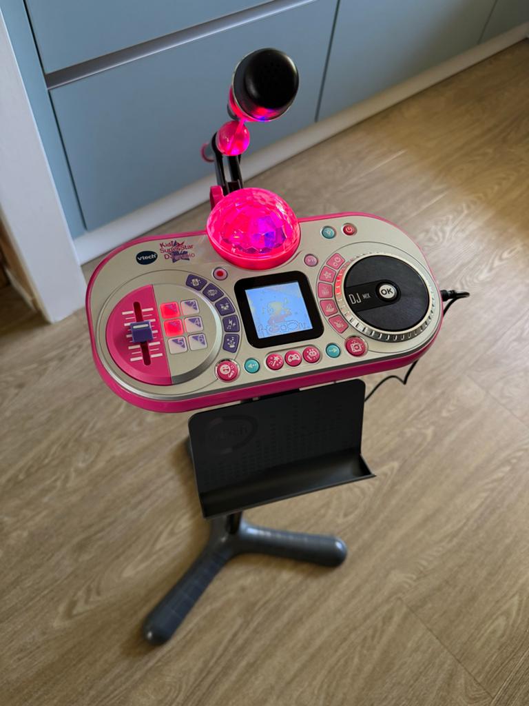 Vtech Kidi SuperStar DJ Studio met microfoon, Ophalen, Zo goed als nieuw, Jongen of Meisje