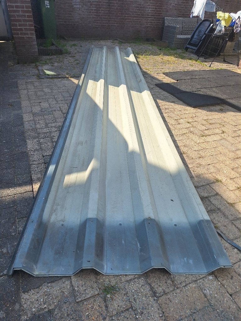 Damwandplaten dakplaten ideaal voor afdak/ carport, Ophalen, Gebruikt, Overige materialen, Minder dan 20 mm