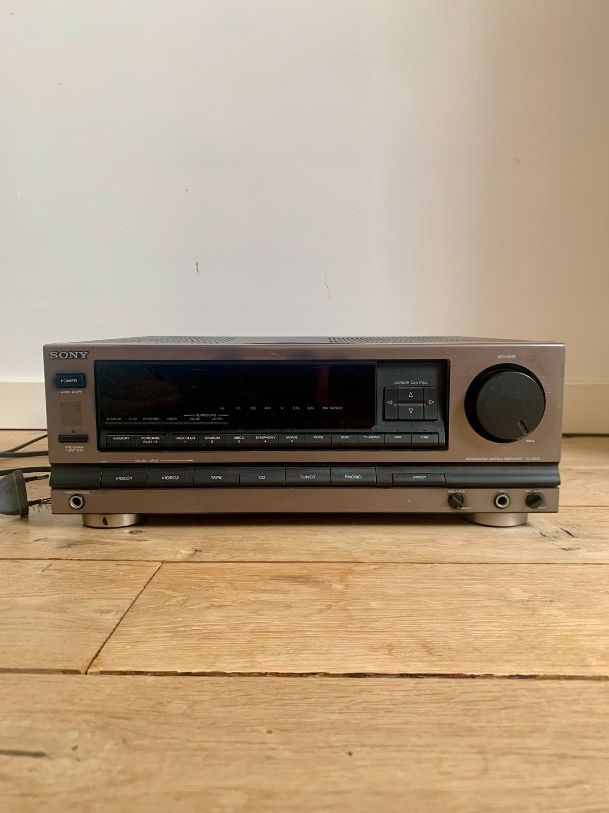 Versterker Amplifier Sony TA-D505, Ophalen, Gebruikt, 60 tot 120 watt, Sony