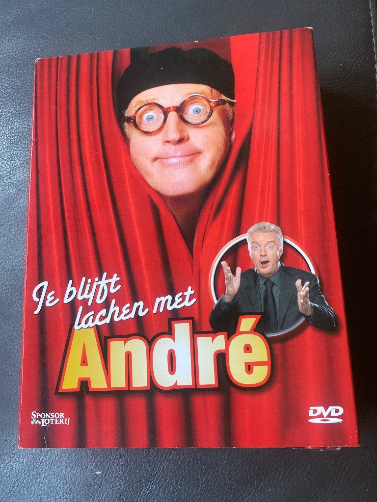 Je blijft lachen met André - DVD Boxset, Overige artiesten, Alle leeftijden, Inclusief doosje, Zo goed als nieuw