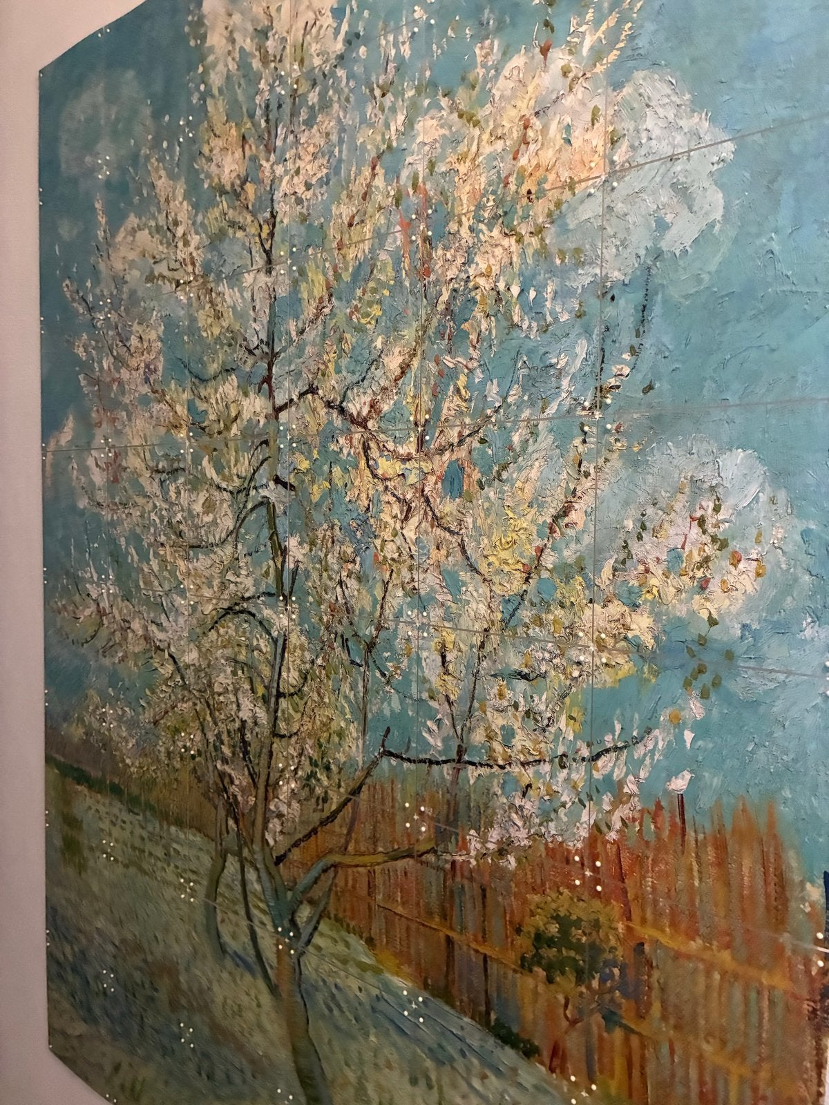 Ixxi :  Van Gogh - De roze perzikboom (120 x 160), Huis en Inrichting, Woonaccessoires | Wanddecoraties, Ophalen, Zo goed als nieuw