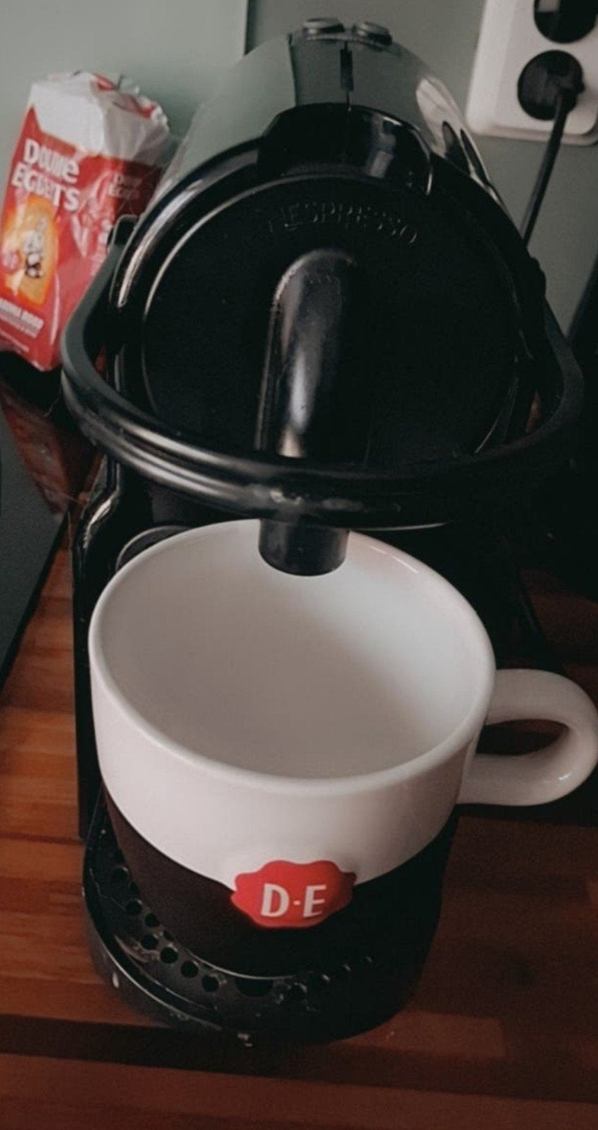 Nespresso Magimix Koffiemachine - Zo goed als nieuw, Ophalen, Koffiepads en cups, Koffiemachine, Zo goed als nieuw