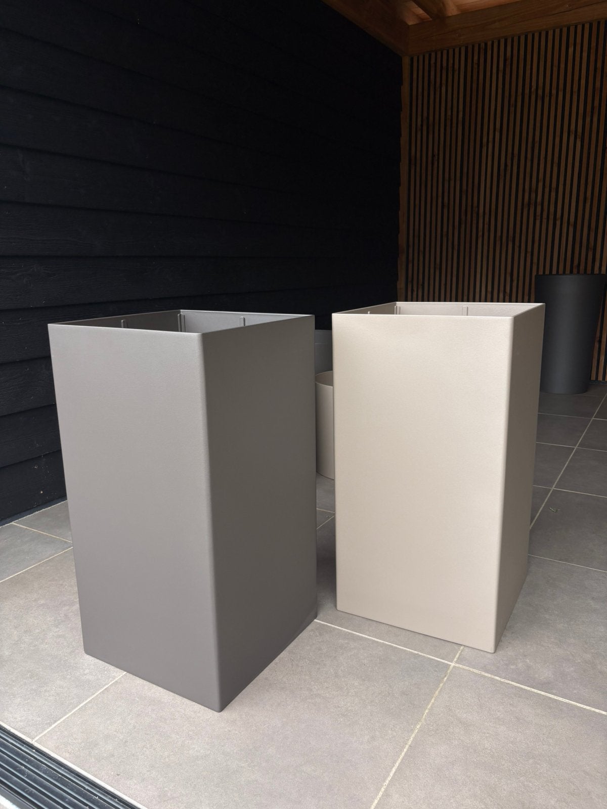 Plantenbak Linea 40x40x75cm, Ophalen, Zo goed als nieuw, Kunststof, Tuin