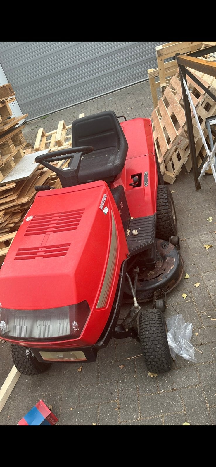 Motec zitmaaier opknapper, Tuin en Terras, Ophalen of Verzenden, Zo goed als nieuw