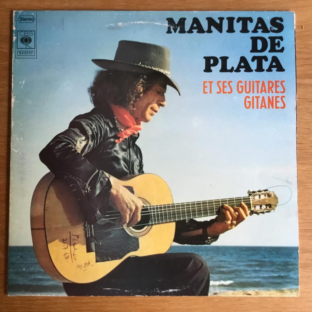 Manitas De Plata - Et Ses Guitares Gitanes LP, Ophalen, Gebruikt, 12 inch