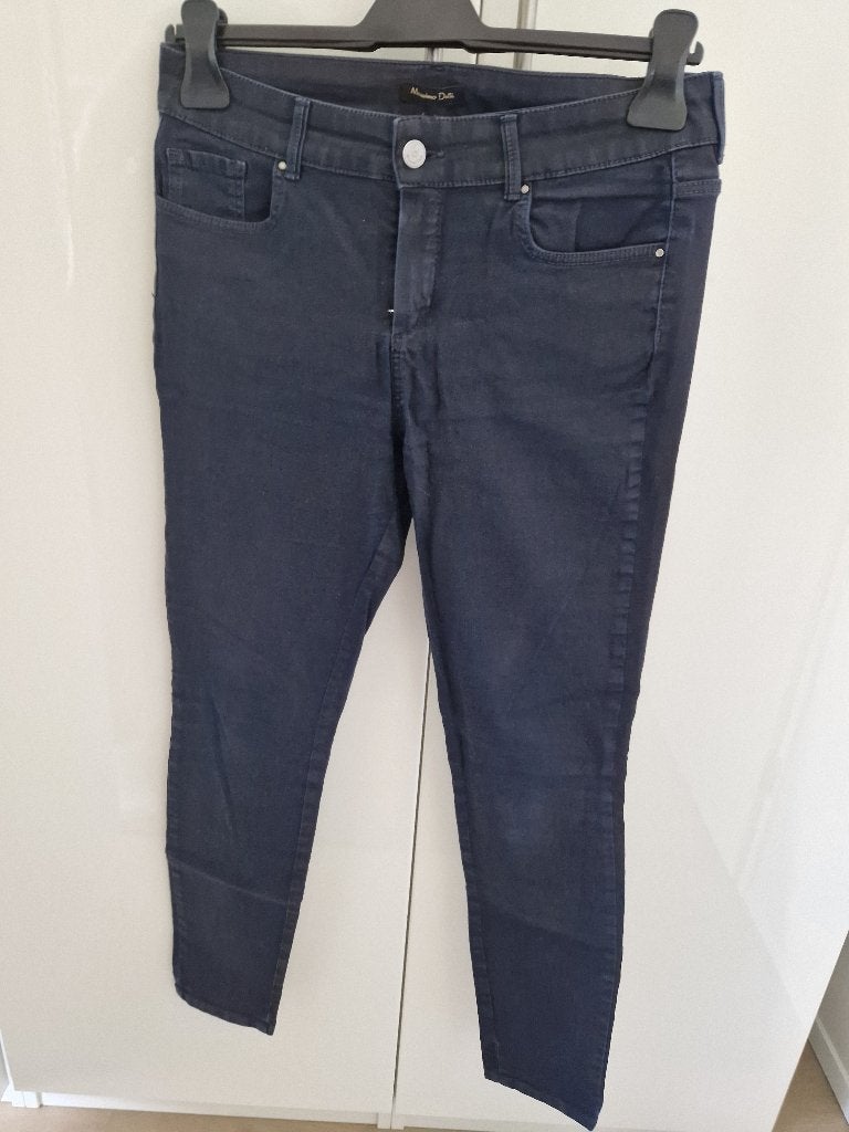 zomerbroek Massimo Dutti, Maat 38/40 (M), Massimo Dutti, Blauw, Ophalen of Verzenden