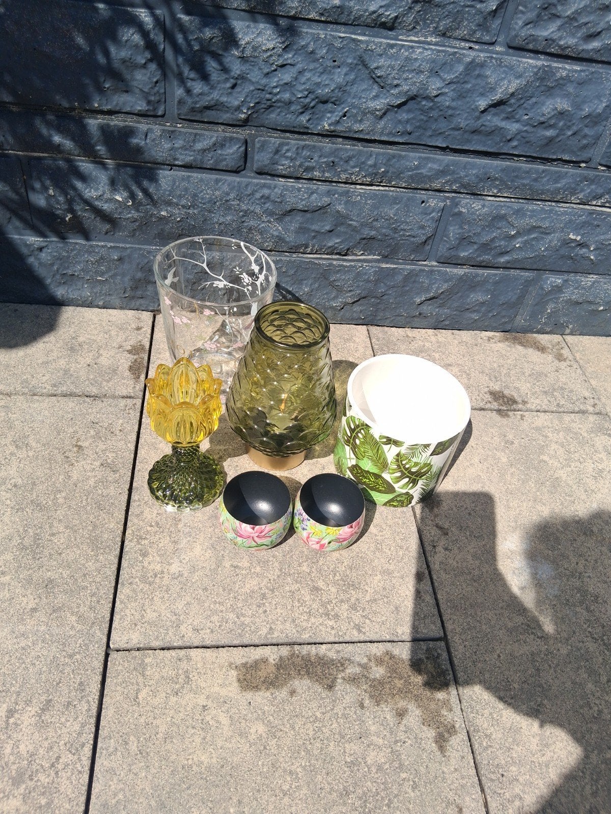 Groene accessoires, Verzenden, Minder dan 50 cm, Groen, Glas