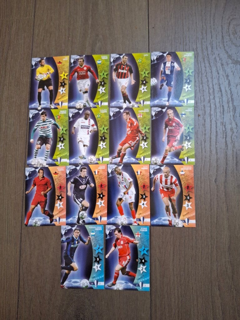 Panini Champions League cards 2007, Verzamelen, Ophalen of Verzenden, Gebruikt, Buitenlandse clubs, Poster, Plaatje of Sticker
