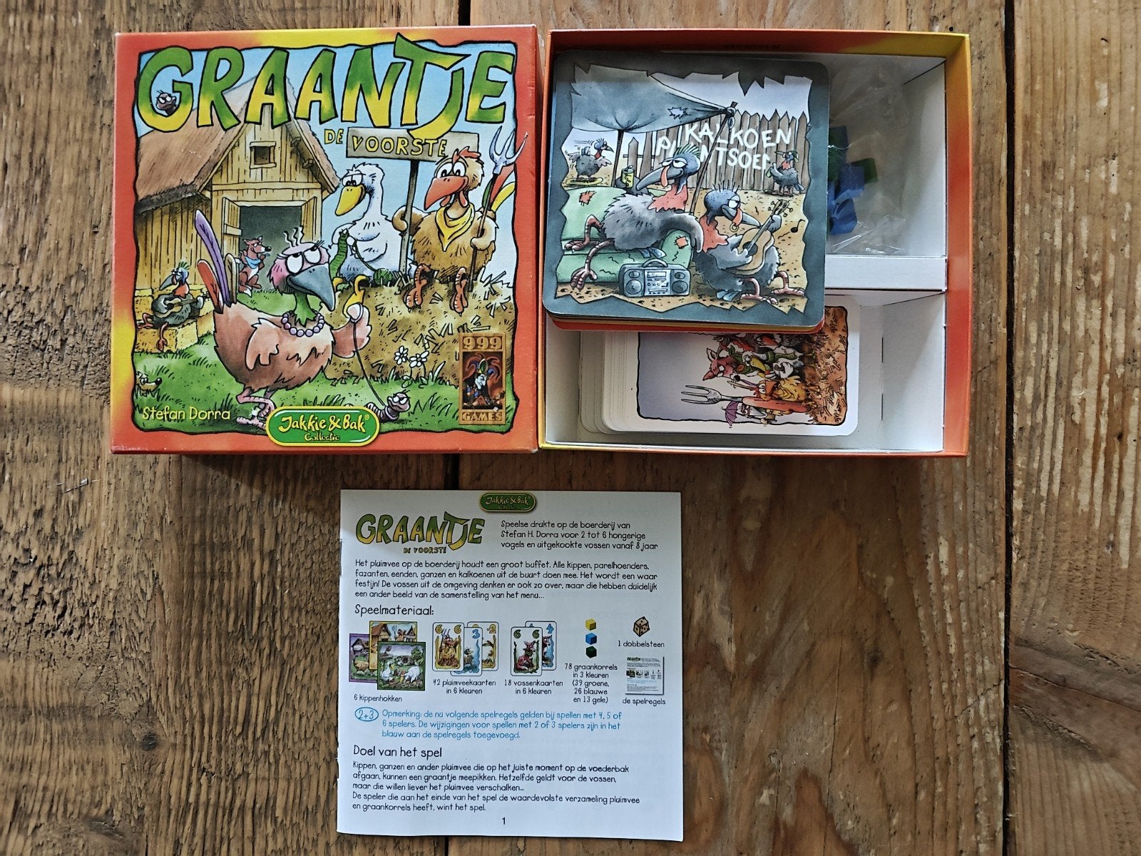 Graantje de voorste., 999 Games., 999 Games., Nieuw, Ophalen of Verzenden