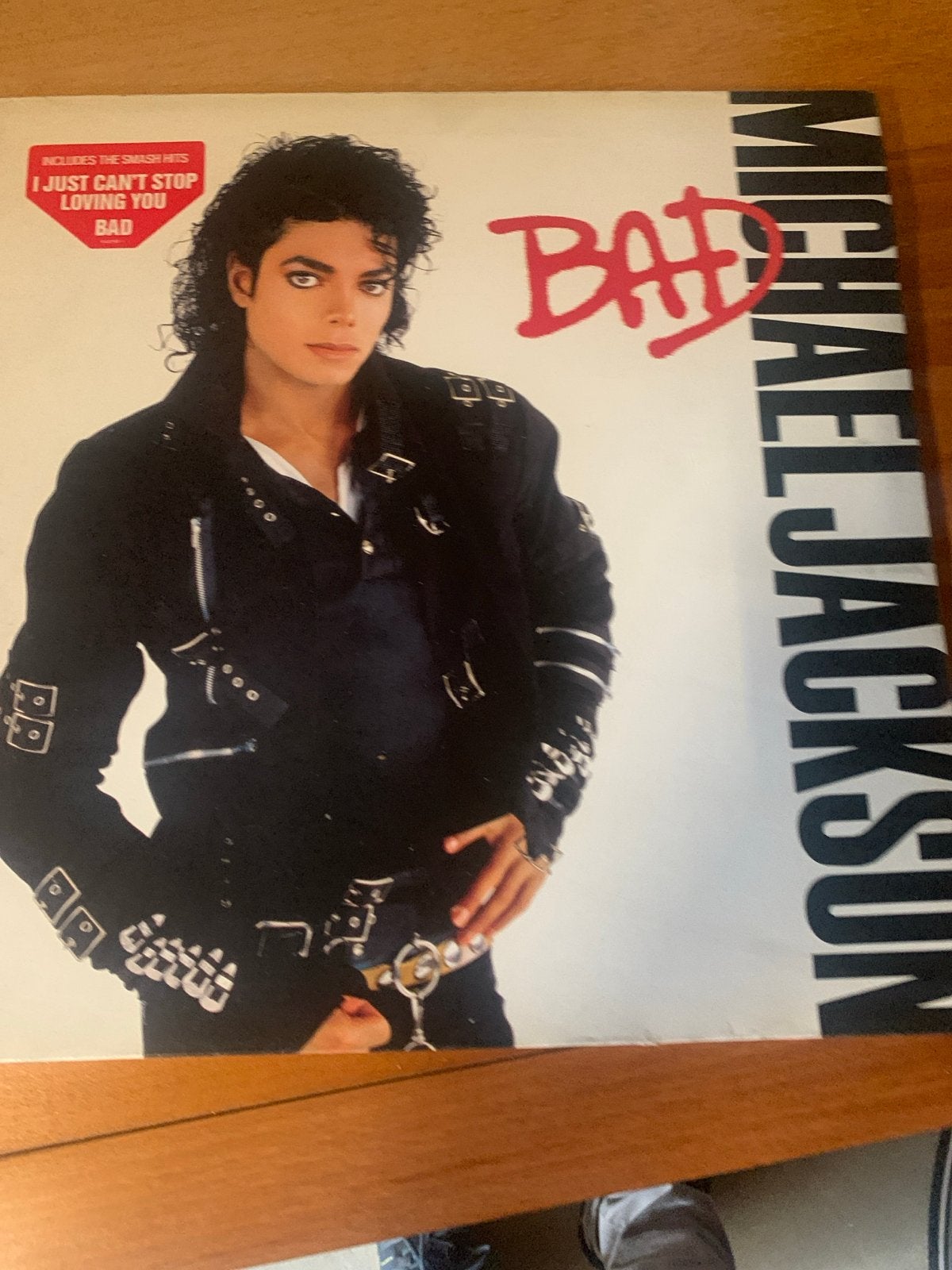 Michael Jackson - Bad LP (Originele Persing), LP, Gebruikt, Pop, Originele persing