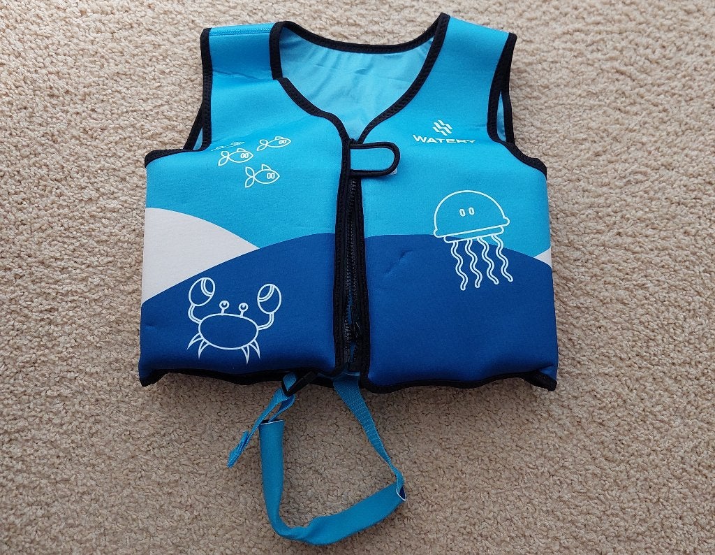 Watery kind zwemvest, Ophalen of Verzenden, Gebruikt, Kind, Reddingsvest of Zwemvest