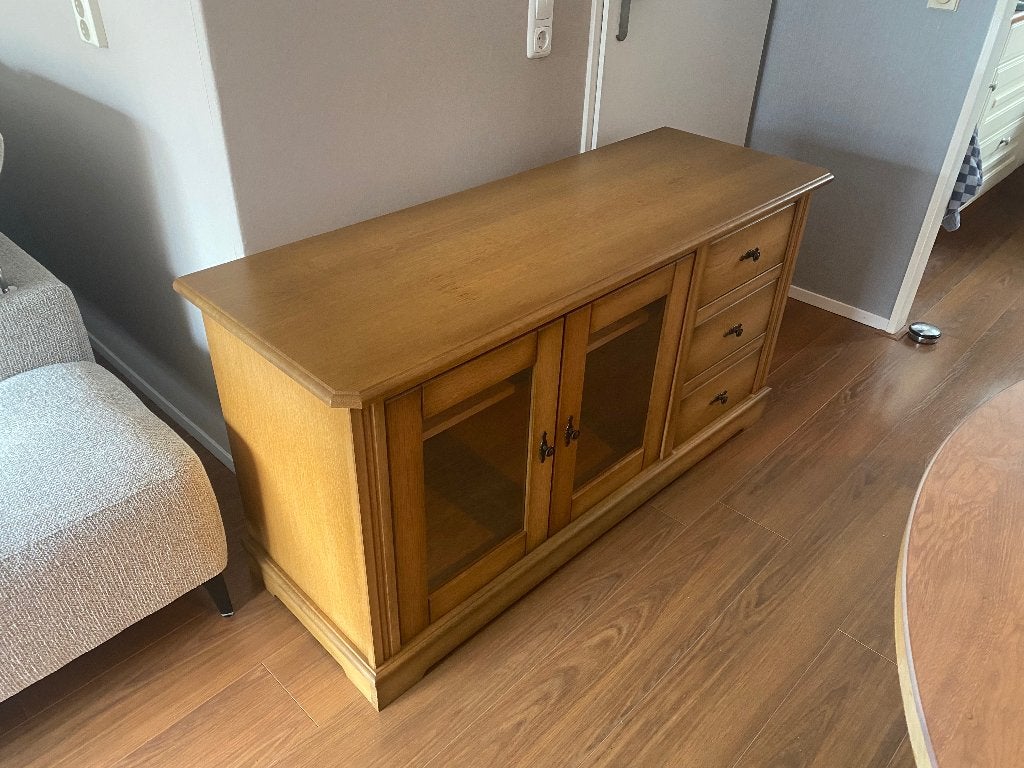 Te koop, Ophalen, Gebruikt, 100 tot 150 cm, Eikenhout