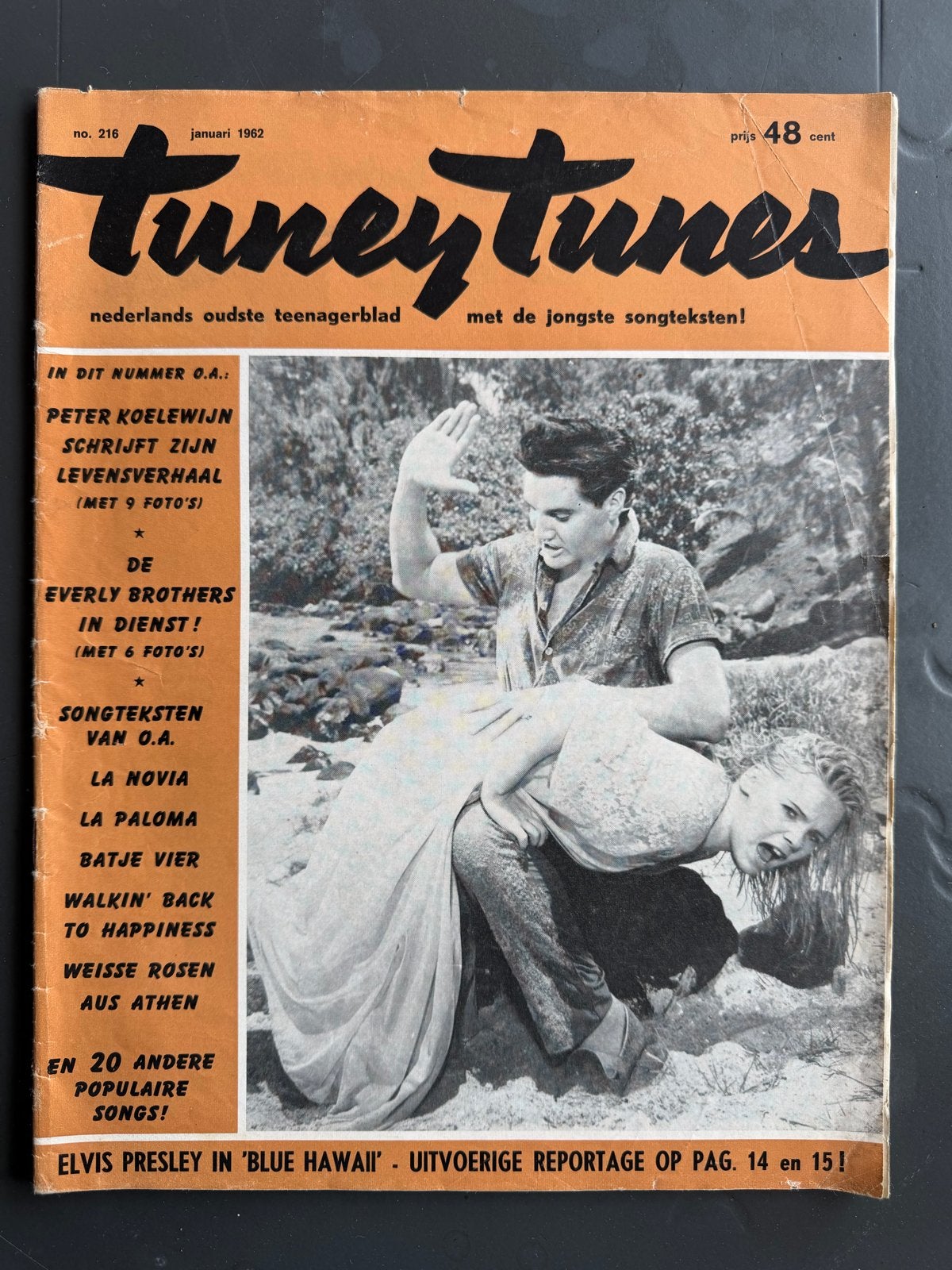 Muziek Parade en Tuney Tunes magazines uit de jaren '60, Ophalen of Verzenden, Gelezen, Artiest