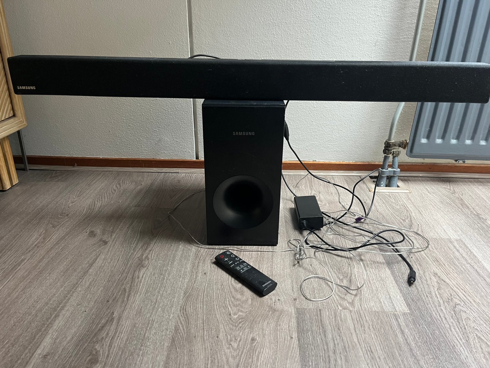 Samsung soundbar, Ophalen, Zo goed als nieuw