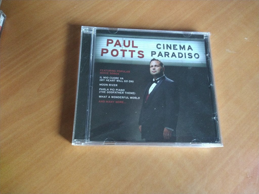CD Paul Potts - Cinema Paradiso - nieuw, Ophalen of Verzenden, Nieuw in verpakking