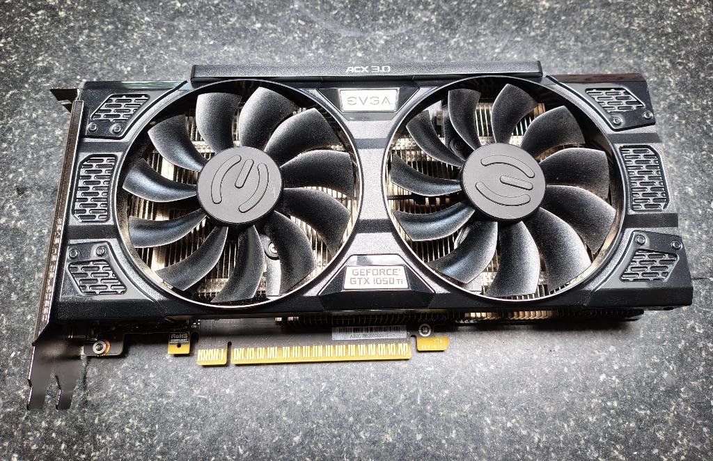 EVGA Geforce GTX 1050 Ti SSC  4GB GDDR5, Computers en Software, Videokaarten, PCI-Express 3, Gebruikt, HDMI, Ophalen of Verzenden