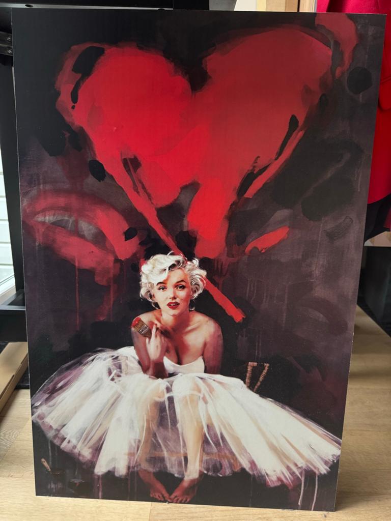 Marilyn Monroe Pop Art  - 69x90 cm, Ophalen