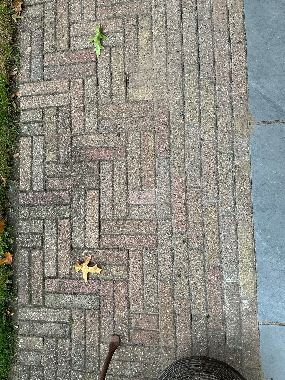 Beton waaltjes 35m2 - 5x6x20 cm, Ophalen, Gebruikt, Klinkers, 10 m² of meer