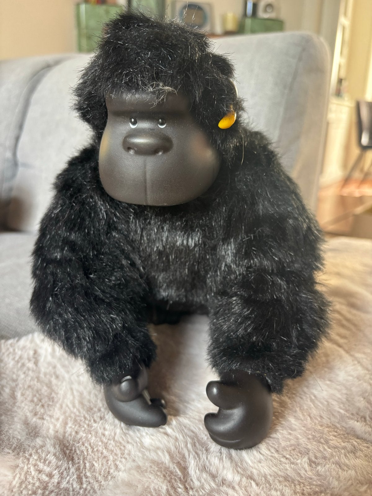 Originele Magical Murphy knuffel aap - Zwart, Gebruikt, Overige merken, Overige karakters, Zwart