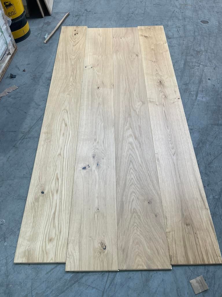 73m2 beschikbaar 26cm breed kant en klaar nieuw, Ophalen of Verzenden, Zo goed als nieuw, 75 m² of meer, Parket