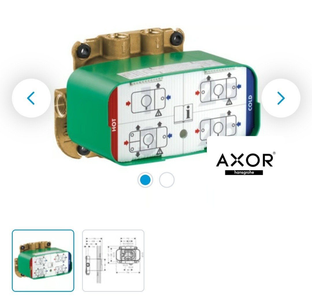Axor One Inbouwmengkraan, Ophalen of Verzenden, Nieuw, Douche