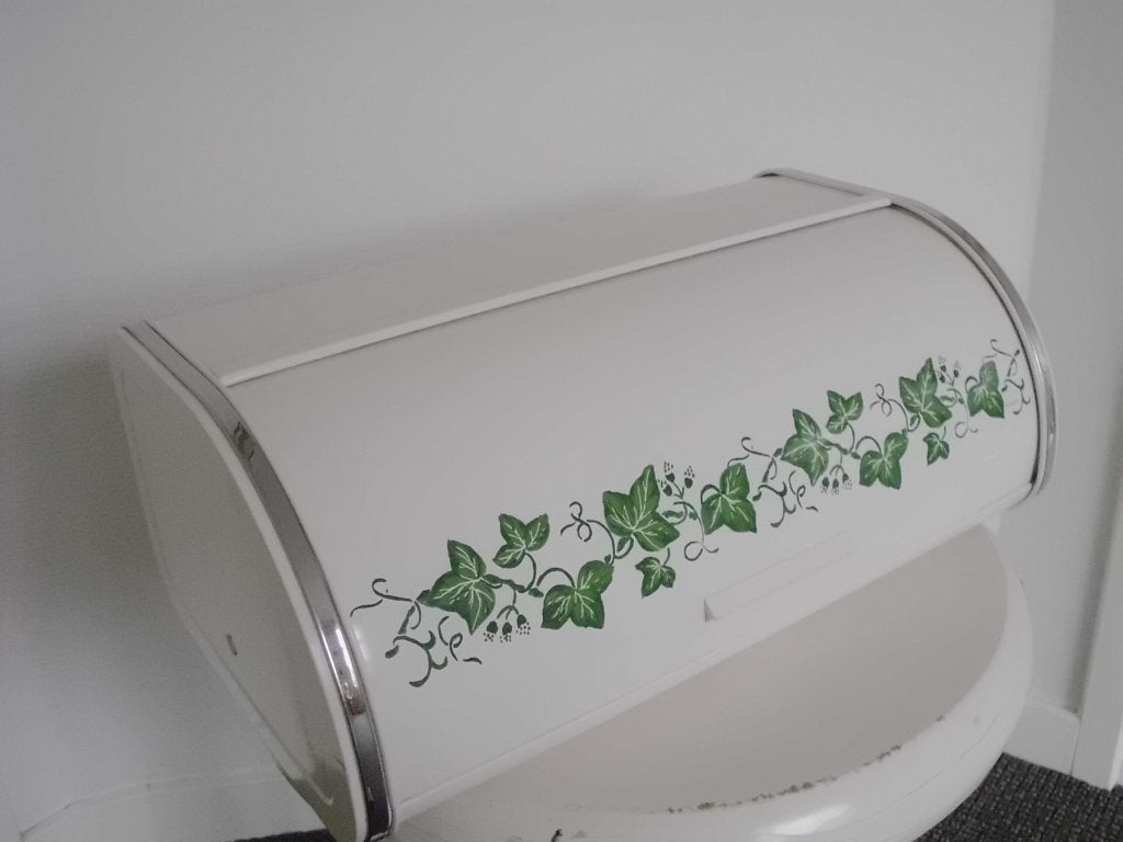 1 x grote, retro brabantia broodtrommel 45 x 25.5 x 17.5 cm!, Ophalen, Gebruikt, Metaal, Brabantia