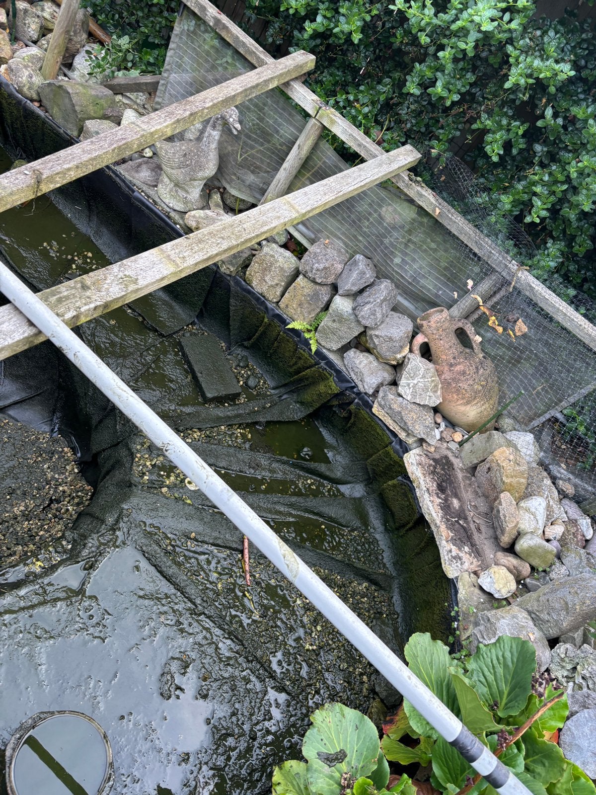 Keien vijver stenen gratis, Tuin en Terras, Ophalen, Zo goed als nieuw