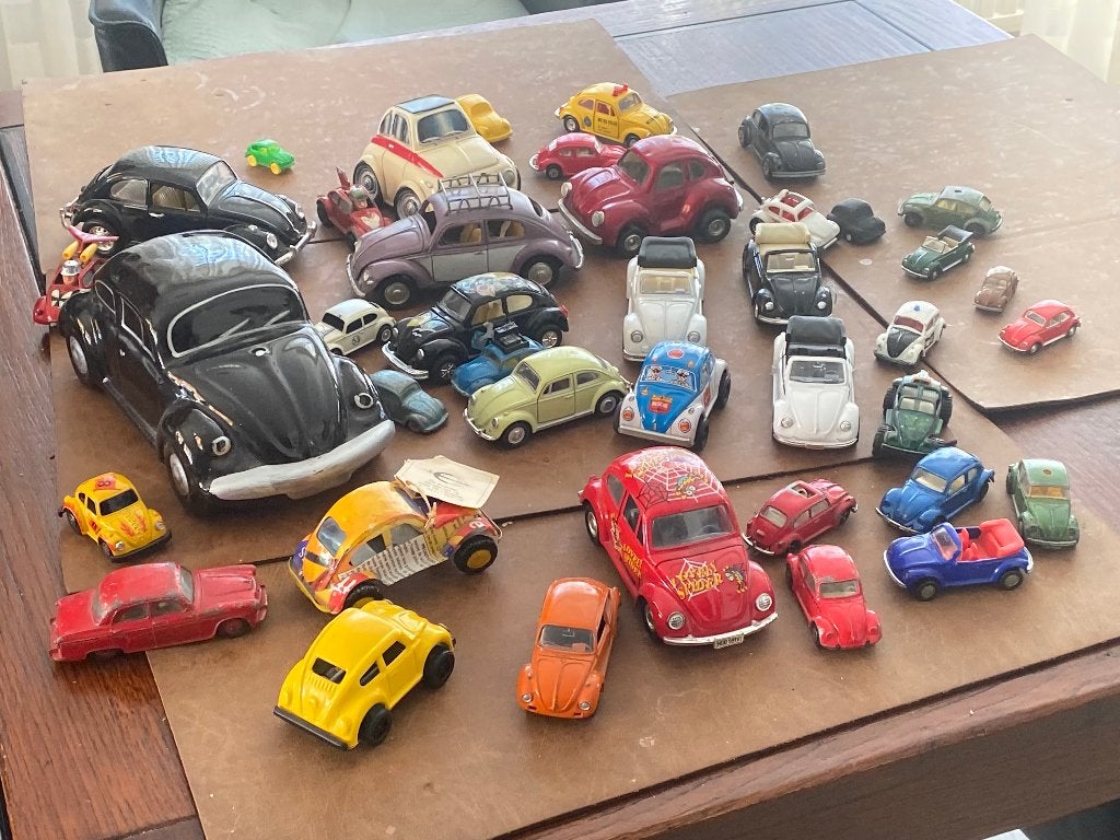 kever autootjes / miniaturen, Ophalen of Verzenden, Gebruikt