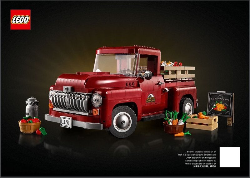 LEGO | Icons | Pickup Truck | 10290, Lego, Lego, Nieuw, https://legohouse.com/en-gb/info/contact-us/
