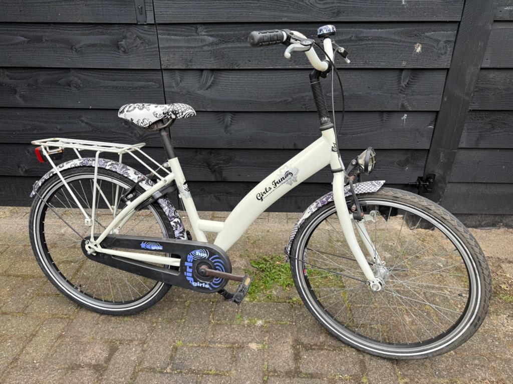 Meisjes fiets 24inc, Fietsen en Brommers, Fietsen | Meisjes, Ophalen of Verzenden, 24 inch