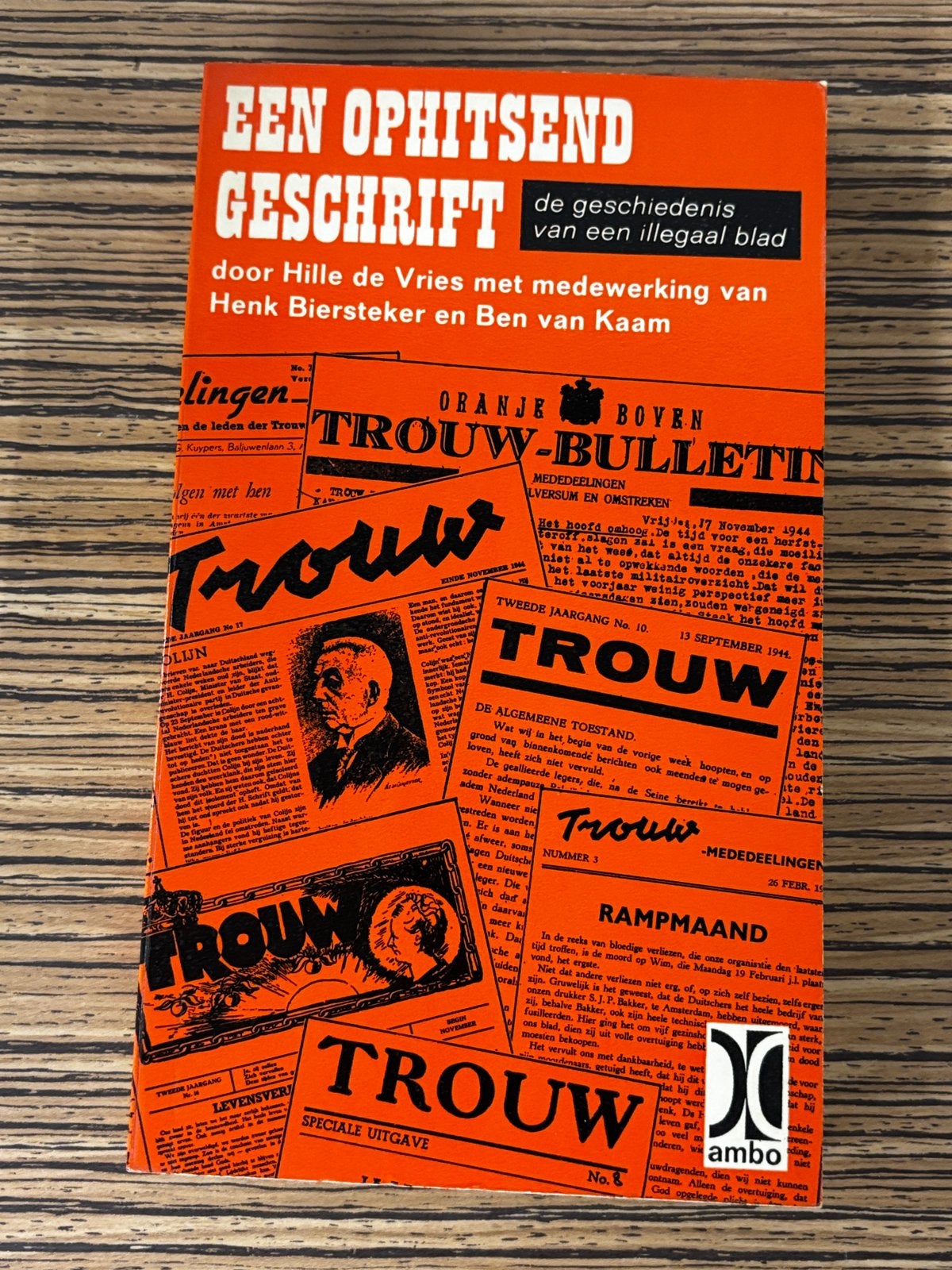 Trouw, een ophitsend geschrift, Ophalen of Verzenden, Tweede Wereldoorlog, Zo goed als nieuw
