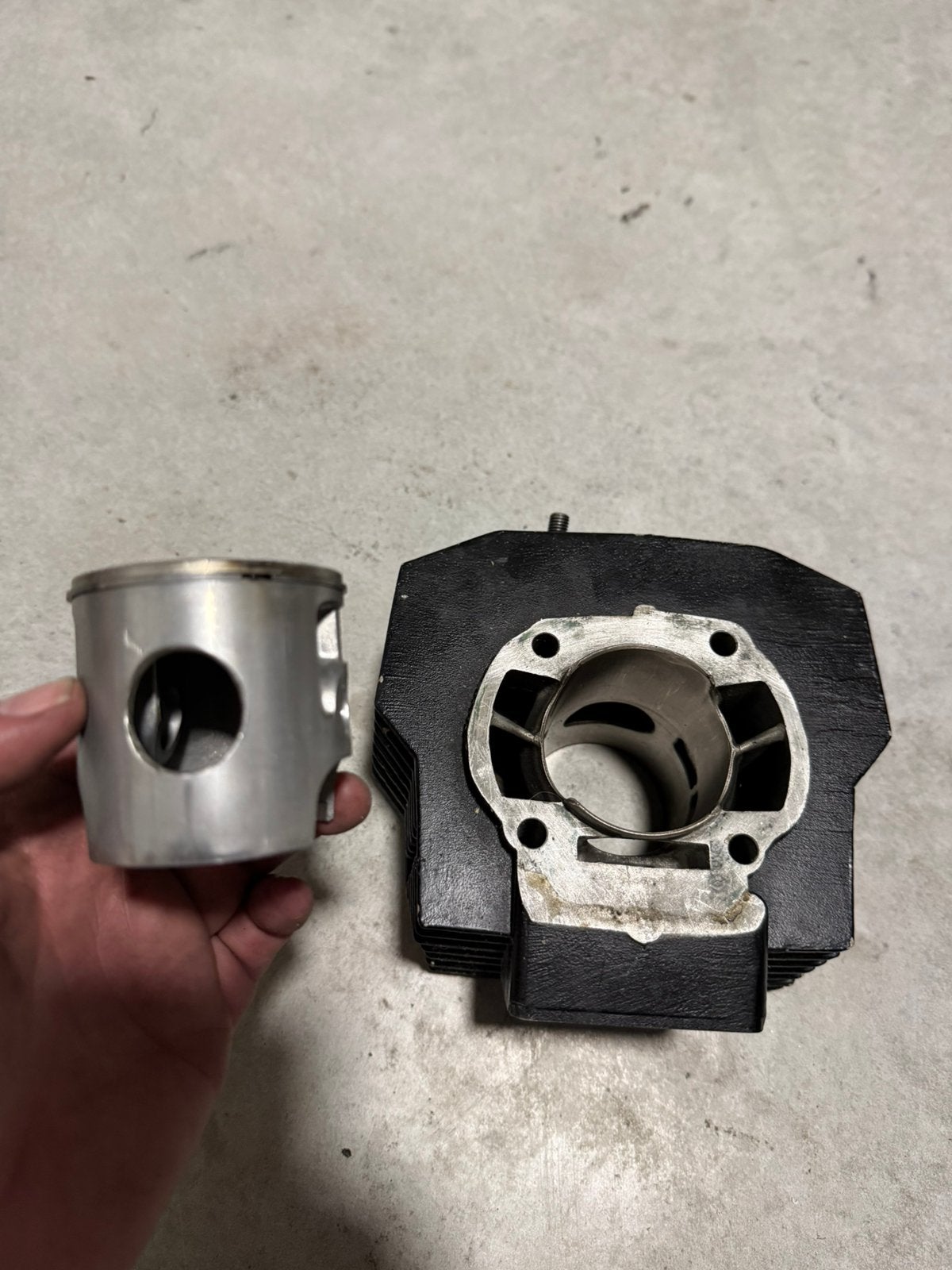 Honda MB 125cc Athena cilinder, Ophalen of Verzenden, Gebruikt, Cilinder