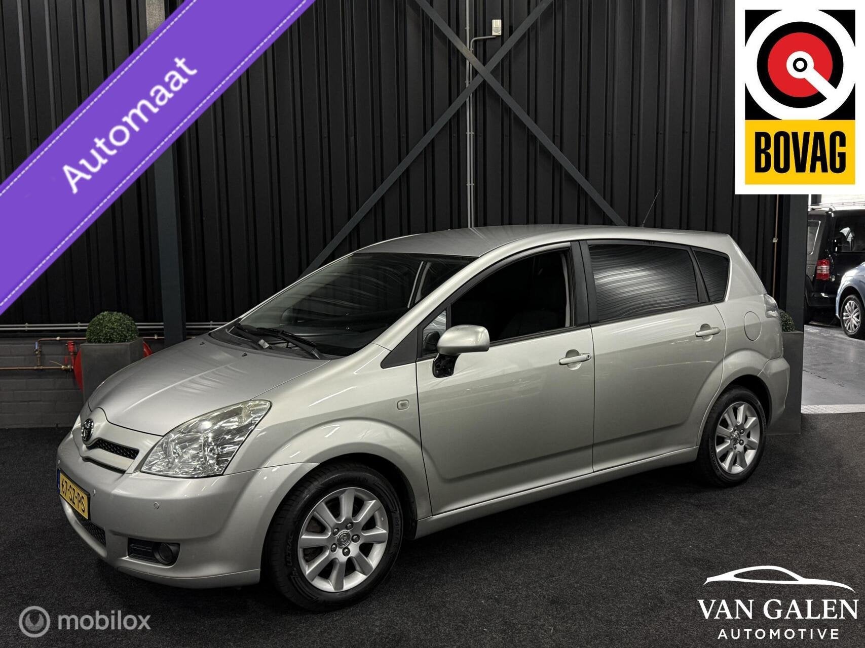 Toyota Verso 1.8 VVT-i Automaat 7p. 7persoons Airco|Cruise|, Auto's, 12 maanden, Gebruikt, 4 cilinders, 7 stoelen
