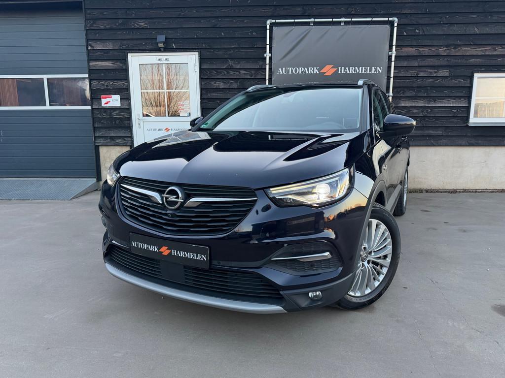 Opel GRANDLAND X 1.6 Turbo Innovation 360 Cam Automaat 181PK, Auto's, Opel, 1380 kg, Gebruikt, 4 cilinders, Blauw