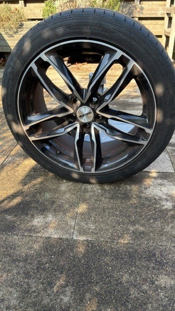 zomerbanden met GMP velgen 215/45R17 91W, Ophalen, Banden en Velgen, 17 inch, Personenwagen