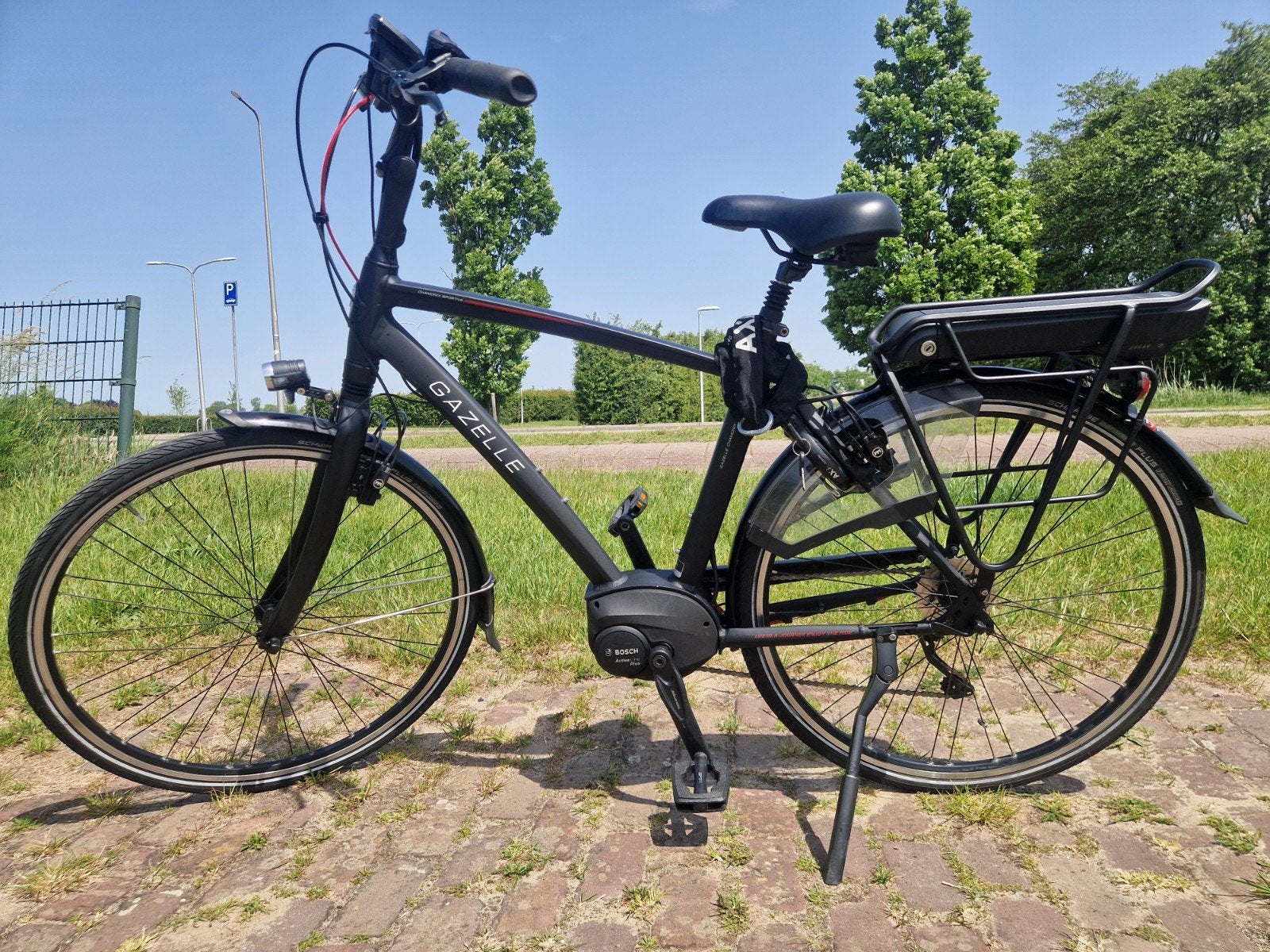 Elektrische fiets Gazelle Chamonix (Bosch midden motor), Fietsen en Brommers, Fietsen | Heren | Herenfietsen, Ophalen