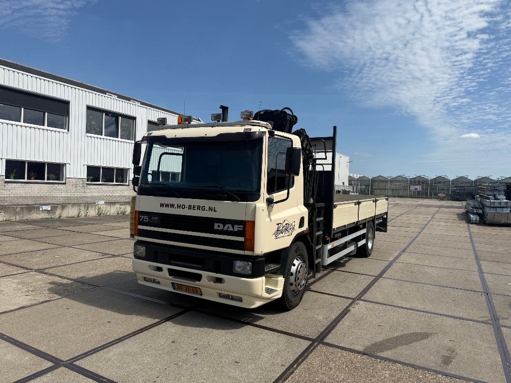 Mooie Daf AE75RC Kraanwagen, Auto's, 275 pk, Dealer onderhouden, Overige kleuren, Bedrijf