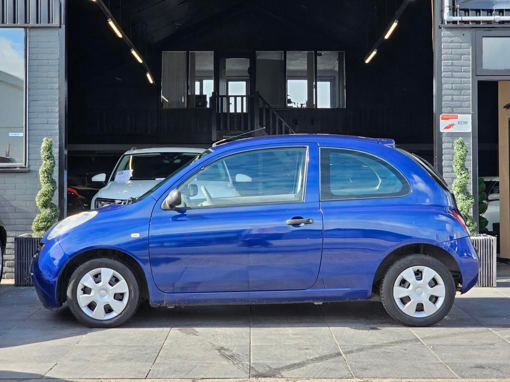 Nissan Micra 1.2 Visia|2e eig|Airco|El.Ramen|NAP|APK, Auto's, Nissan, Voorwielaandrijving, Stof, Gebruikt, 31 €/maand
