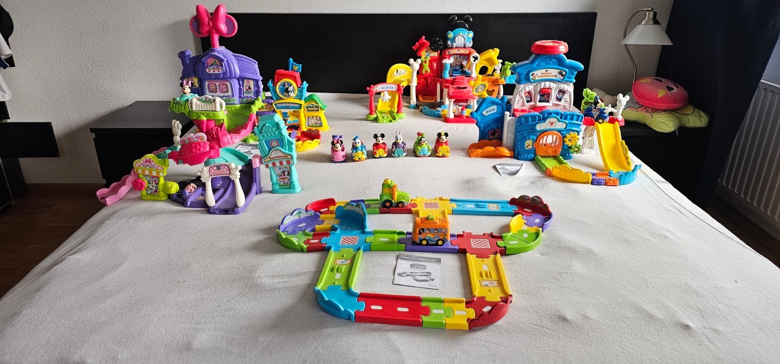 VTech Toet Toet Auto's Disney Speelsets en Auto's, Ophalen, Zo goed als nieuw
