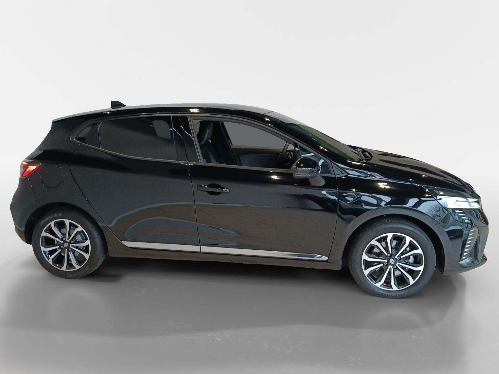 Renault Clio 1.6 E-Tech Full Hybrid 145 techno *Automaat*Nav, 12 maanden, Leder en Stof, Zwart, Origineel Nederlands