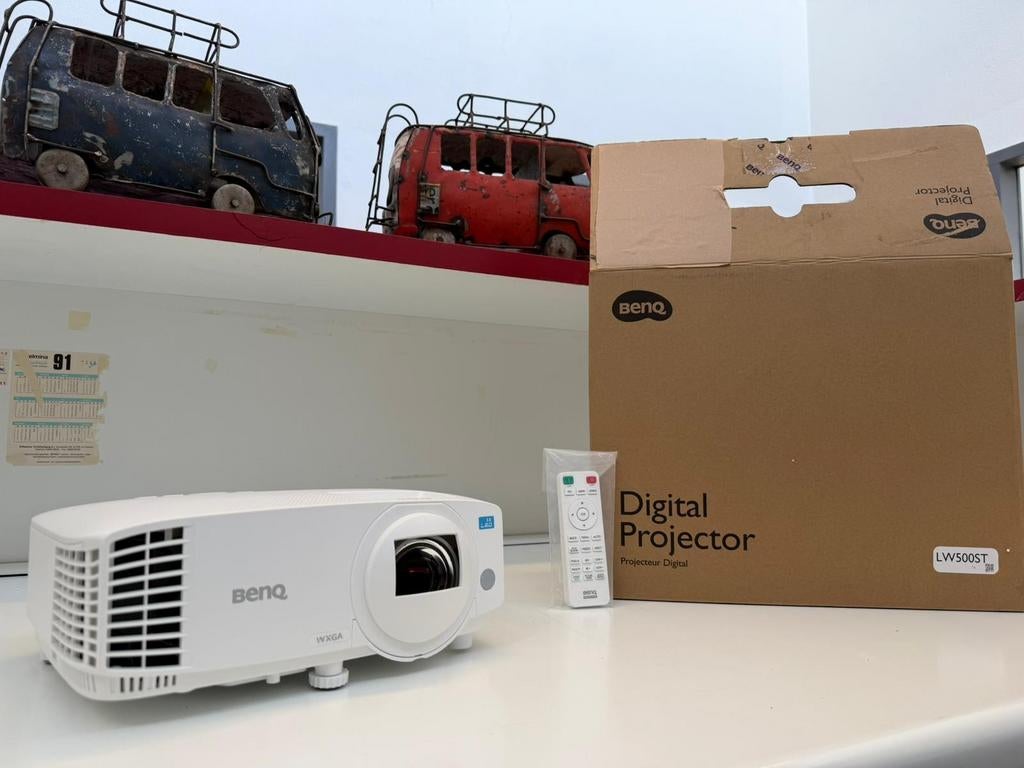 BenQ LW500ST 2000 lms WXGA LED-installatieprojector, LED, Nieuw, Support@benq.com, Overige resoluties