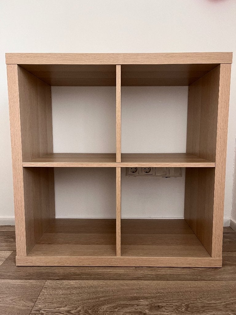 Ikea KALLAX Open kast eikeneffect, Ophalen, 50 tot 100 cm, Zo goed als nieuw, Minder dan 100 cm